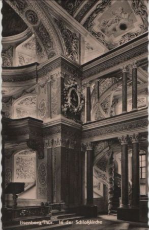 Eisenberg - in der Schloßkirche - 1966 Eisenberg - in der Schloßkirche - 1966