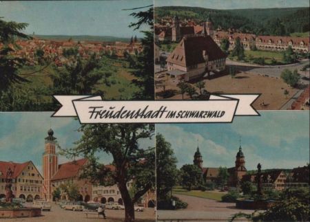 Freudenstadt - u.a. Marktplatz - 1972 Freudenstadt - u.a. Marktplatz - 1972