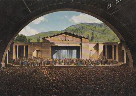 Oberammergau - Passionsspielhaus - 1970 Oberammergau - Passionsspielhaus - 1970