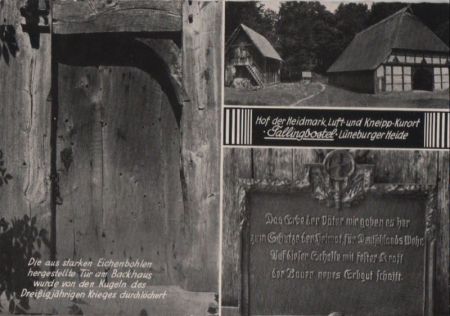 Bad Fallingbostel - Hof der Heidmark - ca. 1955 Bad Fallingbostel - Hof der Heidmark - ca. 1955