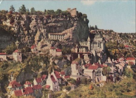 Frankreich - Rocamadour - Vue Generale Sud - ca. 1975 Frankreich - Rocamadour - Vue Generale Sud - ca. 1975