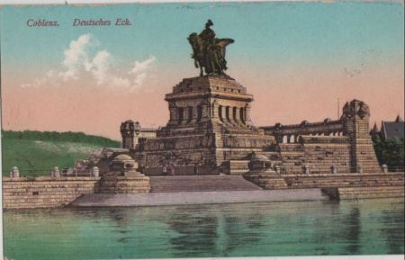 Coblenz - Koblenz - Deutsches Eck - ca. 1920 Coblenz - Koblenz - Deutsches Eck - ca. 1920