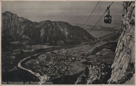 Bad Reichenhall - mit Predigtstuhlbahn - ca. 1935 Bad Reichenhall - mit Predigtstuhlbahn - ca. 1935