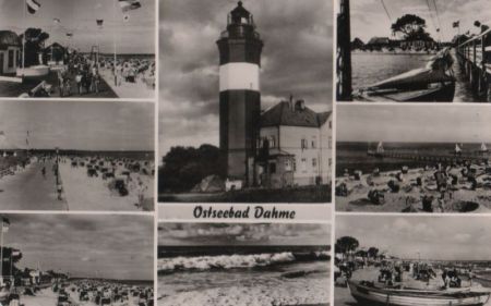Dahme - 8 Teilbilder - 1958 Dahme - 8 Teilbilder - 1958