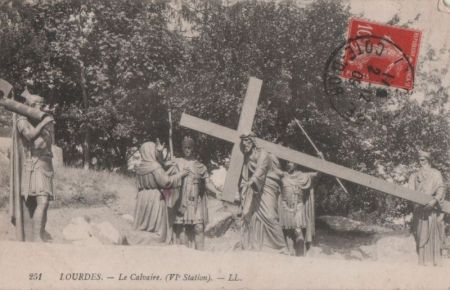Frankreich - Lourdes - Le Calvaire - 1919 Frankreich - Lourdes - Le Calvaire - 1919