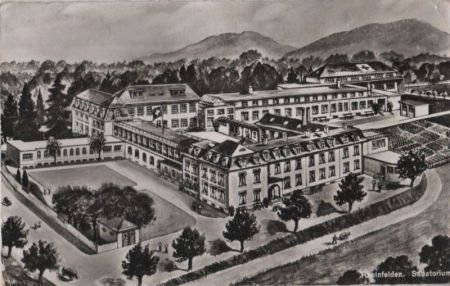 Schweiz - Rheinfelden - Sanatorium - ca. 1960 Schweiz - Rheinfelden - Sanatorium - ca. 1960