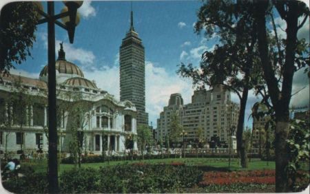 Mexiko - Mexico City - Palacio de Bellas Artes - 1991 Mexiko - Mexico City - Palacio de Bellas Artes - 1991