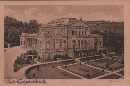 Bad Schwalbach - Kurhaus - ca. 1935 Bad Schwalbach - Kurhaus - ca. 1935