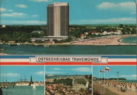 Lübeck-Travemünde - mit 4 Bildern - 1981 Lübeck-Travemünde - mit 4 Bildern - 1981
