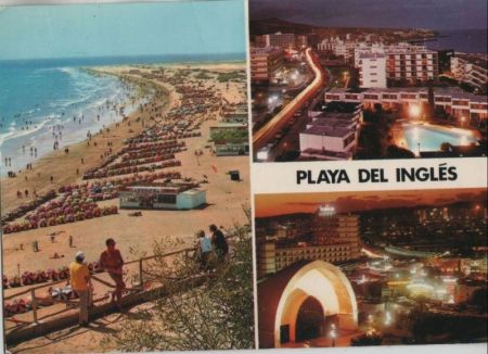 Spanien - Playa del Inglés - 1977 Spanien - Playa del Inglés - 1977