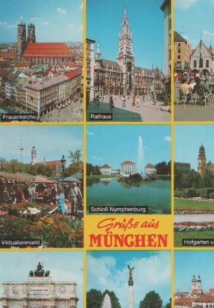München u.a. Siegestor - 1992 München u.a. Siegestor - 1992