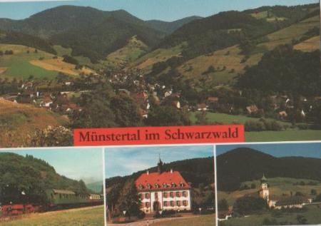 Münstertal u.a. Museumseisenbahn - 1993 Münstertal u.a. Museumseisenbahn - 1993