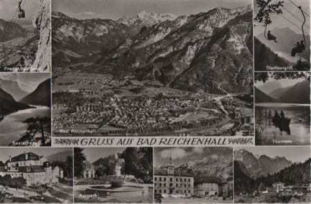 Bad Reichenhall - u.a. Marktplatz - 1960 Bad Reichenhall - u.a. Marktplatz - 1960