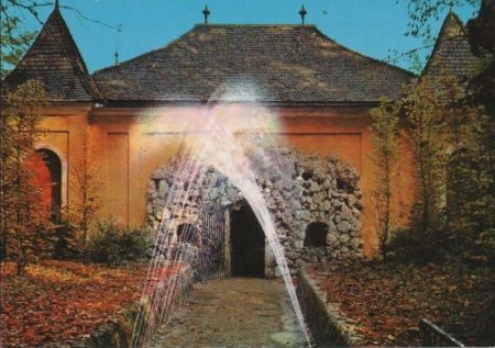 Österreich - Salzburg, Hellbrunn - Lustschloß, Wasserspiele - ca. 1980 Österreich - Salzburg, Hellbrunn - Lustschloß, Wasserspiele - ca. 1980