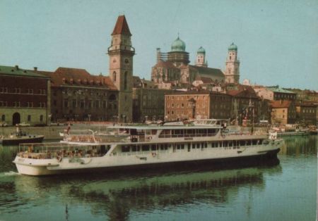 Passau - Rathaus und Dom - ca. 1975 Passau - Rathaus und Dom - ca. 1975