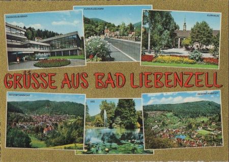 Bad Liebenzell - u.a. See - ca. 1975 Bad Liebenzell - u.a. See - ca. 1975