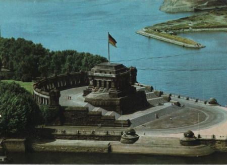 Koblenz - Deutsches Eck - 1978 Koblenz - Deutsches Eck - 1978
