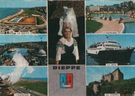 Frankreich - Dieppe - u.a. Le ferry - 1977 Frankreich - Dieppe - u.a. Le ferry - 1977