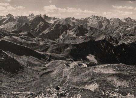 Nebelhorn - Ausblick - 1957 Nebelhorn - Ausblick - 1957