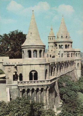 Ungarn - Budapest - Fischerbastei - ca. 1975 Ungarn - Budapest - Fischerbastei - ca. 1975