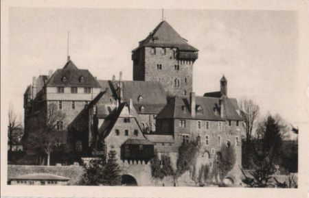 Solingen Burg - Schloss - ca. 1955 Solingen Burg - Schloss - ca. 1955