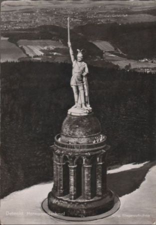 Detmold - Hermannsdenkmal - ca. 1965 Detmold - Hermannsdenkmal - ca. 1965