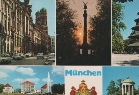 München u.a. Erzbischöfl. Palais - ca. 1985 München u.a. Erzbischöfl. Palais - ca. 1985