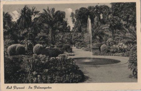 Bad Pyrmont - Im Palmengarten - 1953 Bad Pyrmont - Im Palmengarten - 1953