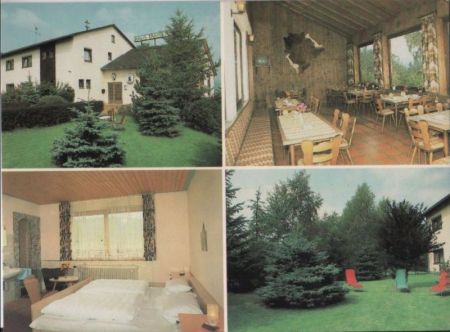 Schönberg-Kirchberg - Pension Tanneneck - ca. 1980 Schönberg-Kirchberg - Pension Tanneneck - ca. 1980