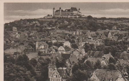 Coburg mit der Veste - ca. 1935 Coburg mit der Veste - ca. 1935