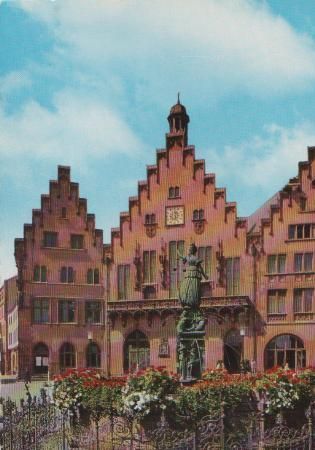 Frankfurt - Gerechtigkeitsbrunnen - 1977 Frankfurt - Gerechtigkeitsbrunnen - 1977