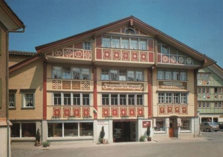 Schweiz - Appenzell - Traube-Restaurant - ca. 1980 Schweiz - Appenzell - Traube-Restaurant - ca. 1980