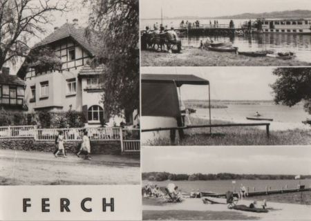 Schwielowsee-Ferch - mit 4 Bildern - 1975 Schwielowsee-Ferch - mit 4 Bildern - 1975