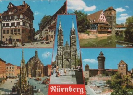 Nürnberg - u.a. Lorenzkirche - 1994 Nürnberg - u.a. Lorenzkirche - 1994