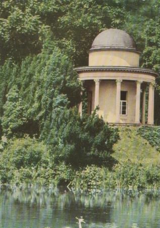 Kassel - Schloßpark mit Tempel - ca. 1975 Kassel - Schloßpark mit Tempel - ca. 1975
