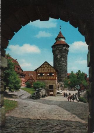 Nürnberg - Burg mit Sinwellturm - ca. 1975 Nürnberg - Burg mit Sinwellturm - ca. 1975