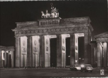 Berlin-Mitte, Brandenburger Tor - ca. 1965 Berlin-Mitte, Brandenburger Tor - ca. 1965