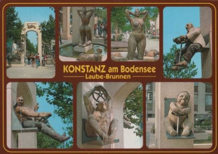 Konstanz - Laube-Brunnen - 1997 Konstanz - Laube-Brunnen - 1997