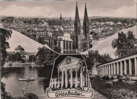 Wiesbaden - u.a. Kurhaus - 1962 Wiesbaden - u.a. Kurhaus - 1962