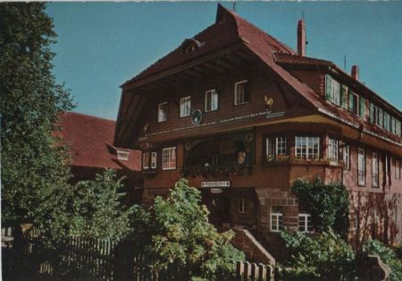 Loßburg-Ödenwald - Gasthof Adrionshof - ca. 1980 Loßburg-Ödenwald - Gasthof Adrionshof - ca. 1980