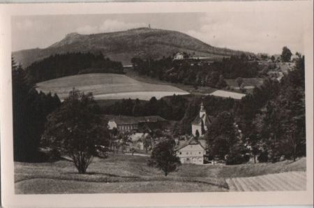 Oybin-Lückendorf - Blick nach dem Hochwald Oybin-Lückendorf - Blick nach dem Hochwald