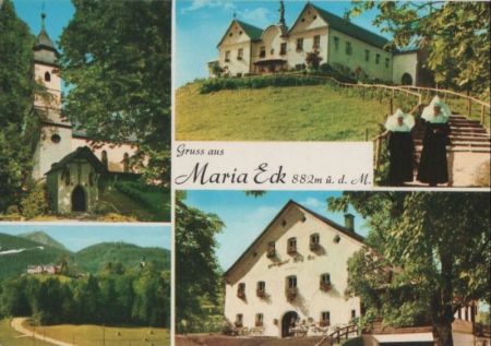 Siegsdorf, Kloster Maria Eck - Klosterwirtschaft - 1982 Siegsdorf, Kloster Maria Eck - Klosterwirtschaft - 1982