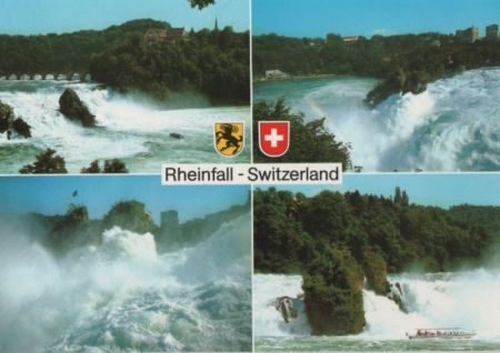 Schweiz - Rheinfall - ca. 1985 Schweiz - Rheinfall - ca. 1985