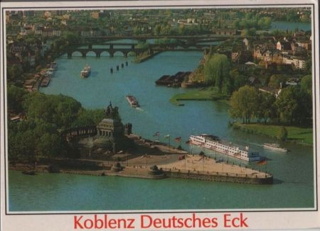 Koblenz - Deutsches Eck - ca. 1995 Koblenz - Deutsches Eck - ca. 1995
