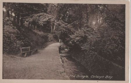 Großbritannien - Colwyn Bay - The Dingle - ca. 1935 Großbritannien - Colwyn Bay - The Dingle - ca. 1935
