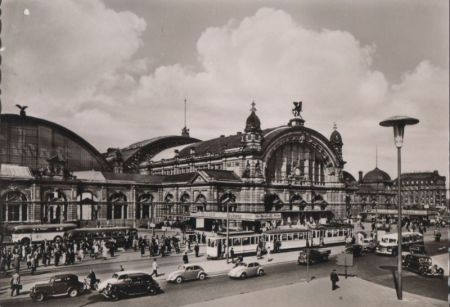 Frankfurt Main - Hauptbahnhof - ca. 1960 Frankfurt Main - Hauptbahnhof - ca. 1960