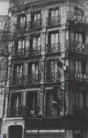 Belgien - Hotel de Liege - ca. 1945 Belgien - Hotel de Liege - ca. 1945