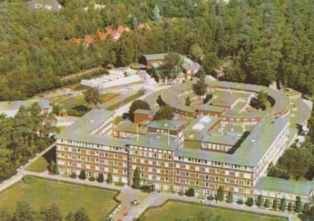 Bad Bramstedt - Rheumaklinik Luftbild - ca. 1975 Bad Bramstedt - Rheumaklinik Luftbild - ca. 1975