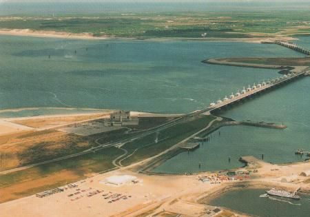 Niederlande - Barrier in the Eastern Scheldt - 1990 Niederlande - Barrier in the Eastern Scheldt - 1990