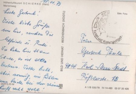 Schierke - Marienweg Schierke - Marienweg